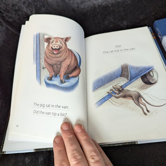 All About Reading Run Bug, Run & The Runt Pig Homeschool Books - Picture 4 of 7